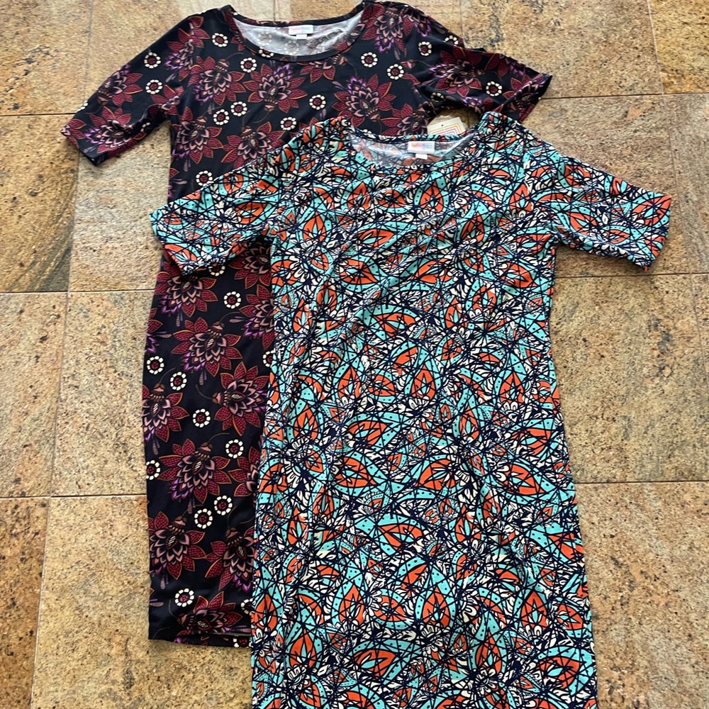NWT Lularoe Julia Dresses Lot of 2